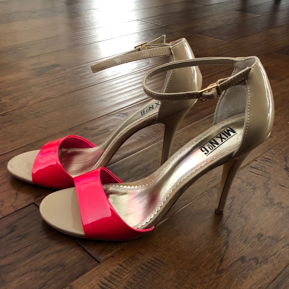 MIX No 6 - Open toe heel